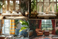 Effortlessly Boho: 15 Curtain Ideas for a Chic and Modern Home