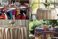 Elevate Your Decor 20 Round Tablecloth Styling Ideas