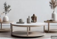 Unlock Your Round Coffee Table’s Potential: Decor Trends, Smart Tips, DIY Projects