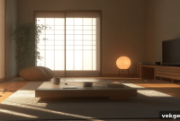 Crafting a Zen Japanese Living Space