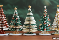DIY Paper Christmas Trees Made Simple