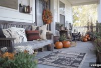 Inspiring Farmhouse Fall Porch Transformations