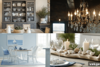 31 Chic Coastal Farmhouse Dining Room Designs