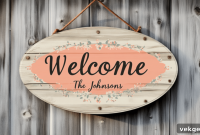 Craft a Stunning DIY Welcome Sign