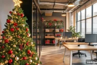 Shared Office Christmas Spirit: Creative Decorating Unleashed