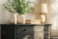 How to Create a Distressed Black Finish