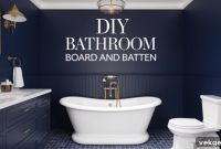 Achieve a Designer Look DIY Board and Batten for Your Bathroom