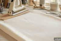 Crafting Drop Cloth Curtains from Canvas