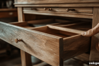 Fix Sticky Wood Drawers