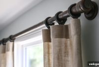 Create Your Own Easy Curtain Rods
