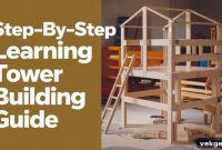 IKEA Hack Build a Kids Learning Tower Step by Step