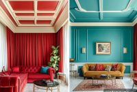 Ceiling and Wall Colors A Unified or Contrasting Look