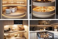 35 Brilliant Blind Corner Kitchen Storage Ideas