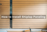 Shiplap Panel Installation Simplified