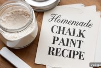 Your Complete Guide to Homemade Chalk Paint for DIY Projects