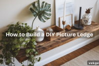 Craft Your Perfect Picture Ledge at Home