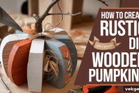 Handcraft Your Own Rustic Wooden Pumpkins