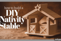 Crafting Your Own Nativity Stable