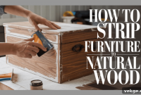 Strip Furniture to Natural Wood