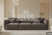 15 RH Cloud Couch Dupes for Budget Friendly Comfort and Style