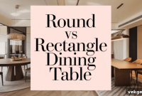Choosing Your Dining Table Round or Rectangle