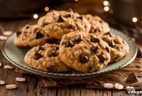 Plant-Based Perfection Oatmeal Chocolate Chip Cookies
