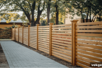 DIY Horizontal Cedar Fences: Build Them Beautifully