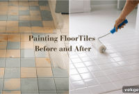 DIY Tile Makeover Amazing Before and After Paint Projects