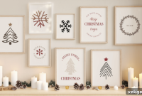 Elevate Your Home with Free Christmas Wall Art Printables