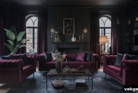 Bold and Cozy Modern Gothic Living Room Designs