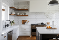 17 Chic Subway Tile Looks with Dark Grout