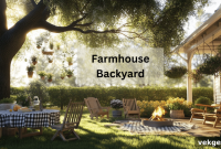 Effortless Farmhouse Backyard Beauty