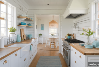 Coastal Farmhouse Kitchen Design Ideas and Tips