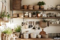 Unlock Your Kitchen’s Glow Earthy Boho Designs for a Luminous Home