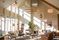 Creative Lighting for Vaulted Ceilings