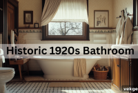 Modern Bathrooms: A Roaring Twenties Twist