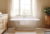 Your Transitional Bathroom Oasis Where Modern Meets Timeless