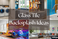 17 Chic Glass Tile Backsplash Ideas to Elevate Your Home