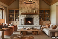 37 Flagstone Fireplace Inspirations