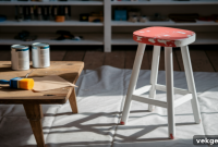 Bar Stool Transformation Simple Painting Guide