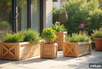 Build Gorgeous Wood Planters Simply
