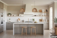 Grey Cabinets White Countertops: Crafting Your Dream Kitchen