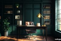 30+ Alluring Moody Office Aesthetics