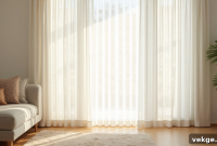 No-Sew Curtain Hems Made Easy