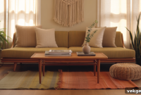 Mastering the Bohemian Mid-Century Living Room Look