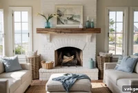 15 Coastal Fireplace Makeovers to Transform Your Home