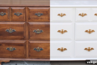 No Sanding Required Easy Dresser Paint Makeover
