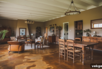 Unlock Farmhouse Style: DIY Stained Concrete Floor Secrets