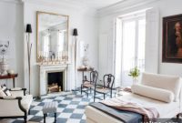 10 Striking Decor Ideas for Black and White Tile Floors
