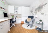 17 Inspiring Scandinavian Home Office Decor Ideas